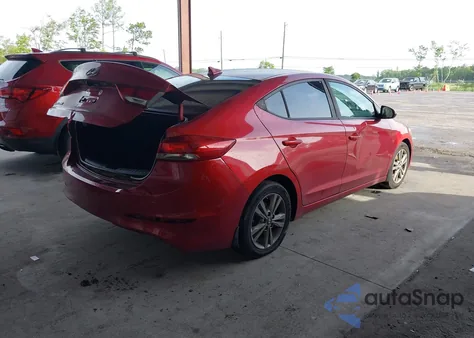 2018 Hyundai Elantra Sel/Value/Limited из США, поврежденный, VIN 5NPD84LF7JH323029